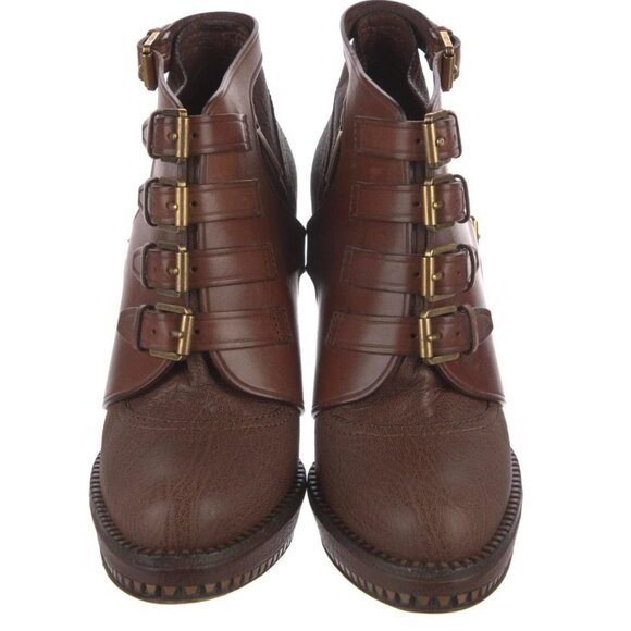 Christian Dior Brown Ankle Boots - Picture 3 of 5